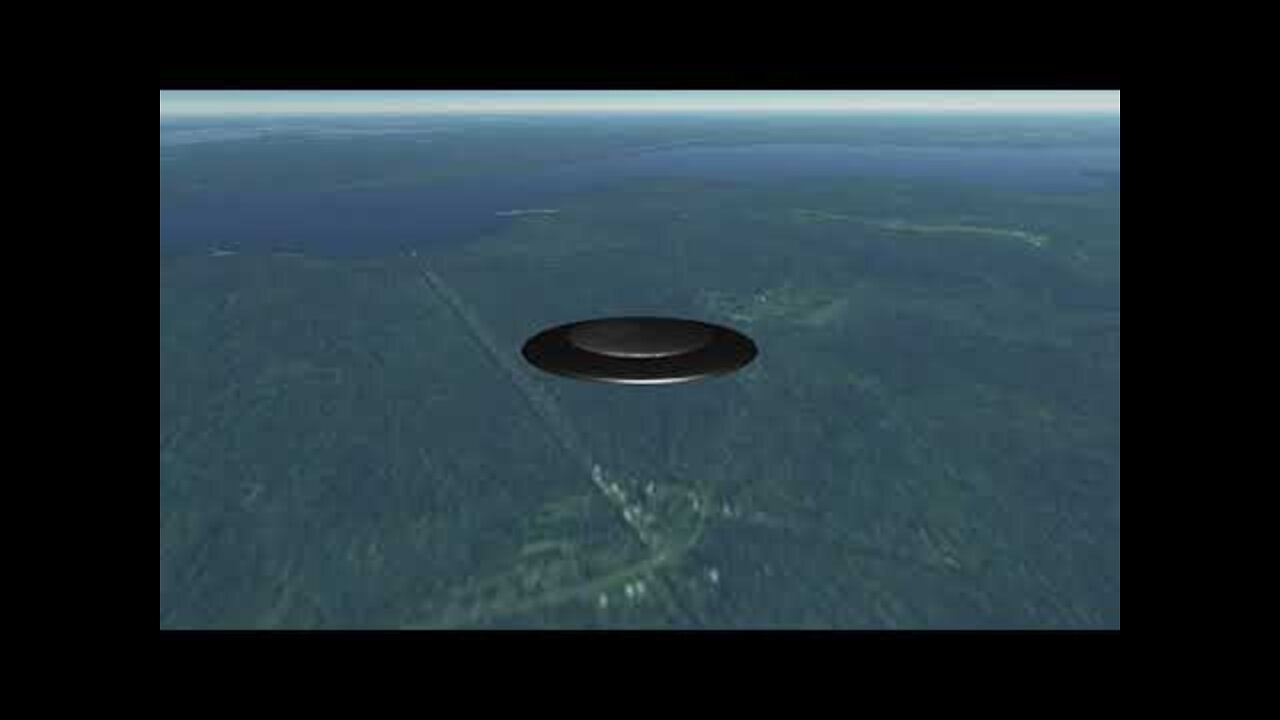 UFO Flight Made With IClone and Microsoft Flight Simulator 2022