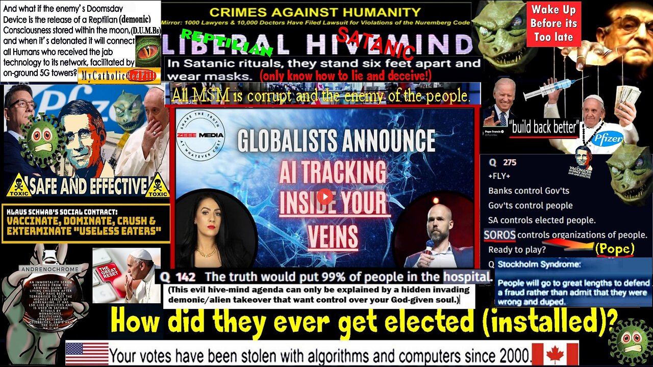 Dr. Jason Dean - Globalists Announce AI Tracking INSIDE YOUR VEINS! (info & links in description)