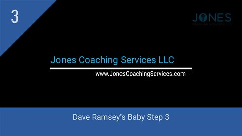 Dave Ramsey Baby Step 3 - get fully funded