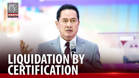 Pastor ACQ, isusulong sa Senado ang pagwawakas ng liquidation by certification