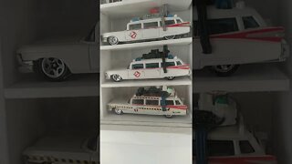 Miniaturas Hot Wheels dos Caça Fantasmas Ghostbusters