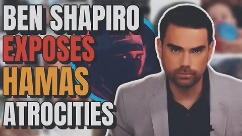 Ben Shapiro EXPOSES Hamas Atrocities. [Pastor Reaction] #hamasattack #israelhamaswar #news