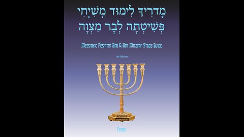 Bar Mitzvah Study Guide Deep Dive Week 9