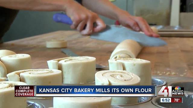 Kansas City bakery mills its own flour