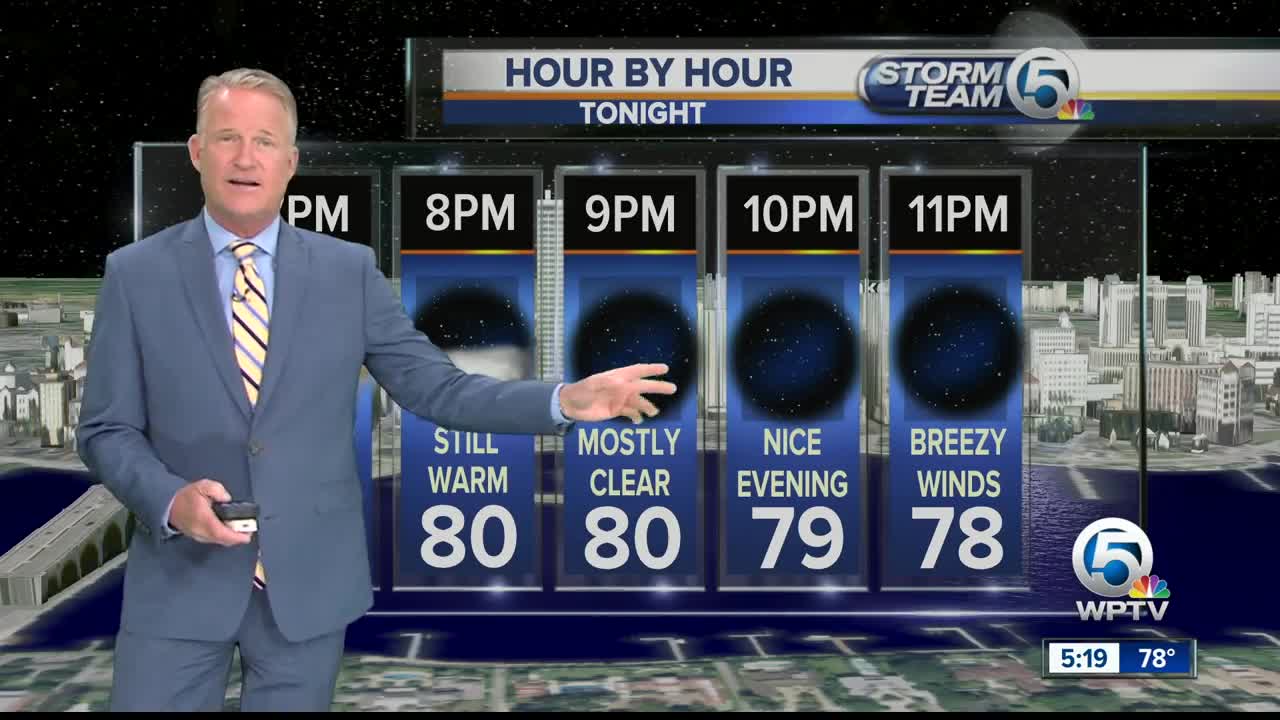 Monday night forecast