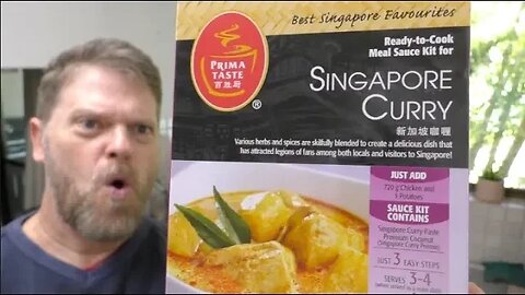 Cooking a Prima Taste Singapore Curry With Chicken - Greg's Kitchen