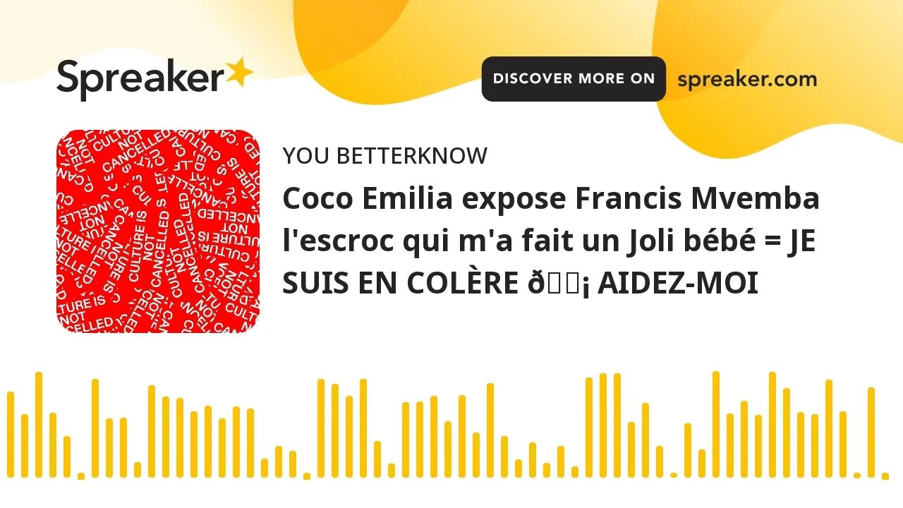 Coco Emilia expose Francis Mvemba l'escroc qui m'a fait un Joli bébé = JE SUIS EN COLÈRE 😡 AIDEZ-MOI