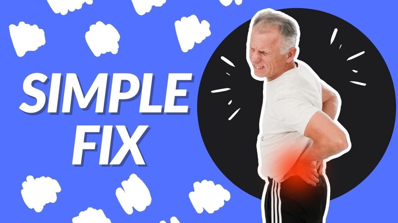 A Simple Fix For Chronic Low Back Pain (At Home)