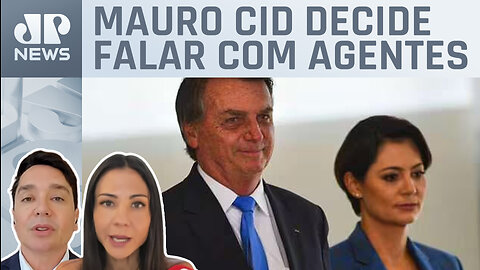 Bolsonaro e Michelle ficam em silêncio em depoimento à PF; Amanda Klein e Claudio Dantas analisam