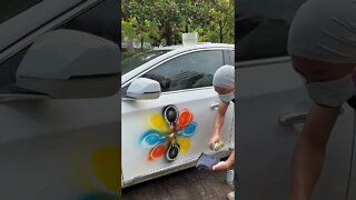 ASMR Car Cleaning #shorts #shortvideo