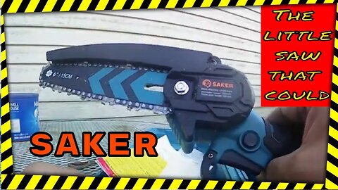 SAKER mini chain saw #saker #minichainsaw