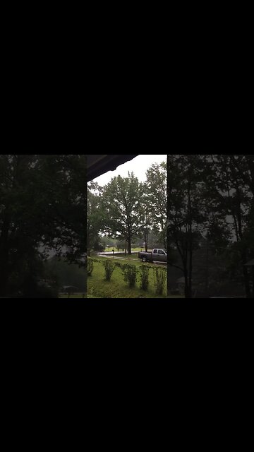 Rain coming down in Monticello Arkansas on Thursday May 11th 2023 #arwx #weather #rain #rainstorm