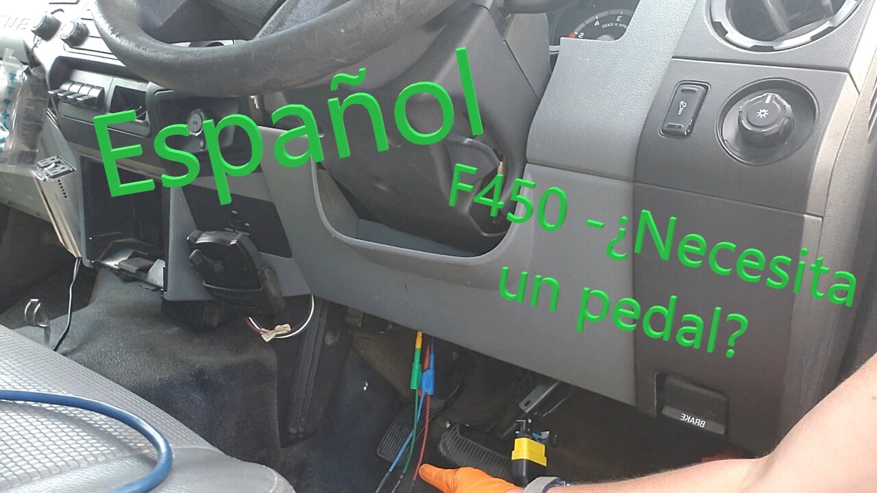 '13 F450 6.8ltr; P2138 -¿Necesita un pedal?