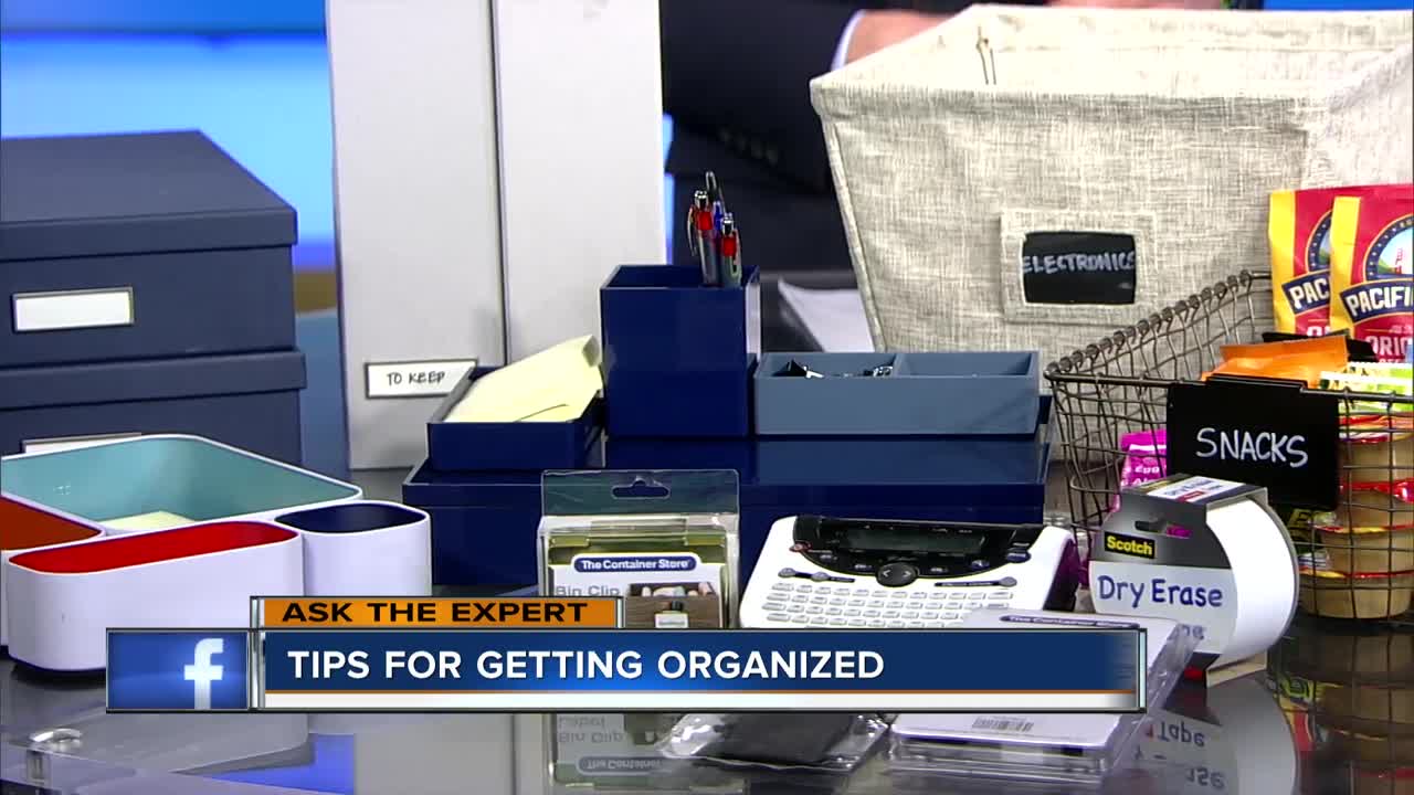 Ask the Expert: Keeping your home, work spaces tidy and in order