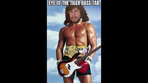 Survivor - Eye of the Tiger (bass cover with TAB)