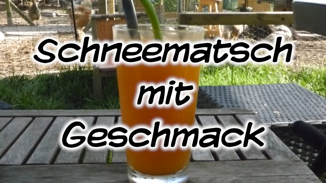 Mach's Dir. Selbst. - Schneematsch mit Geschmack #Essen #Slush