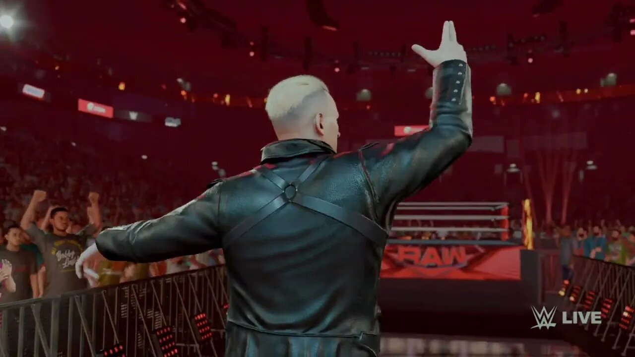 WWE2K23 Ilja Dragunov Entrance