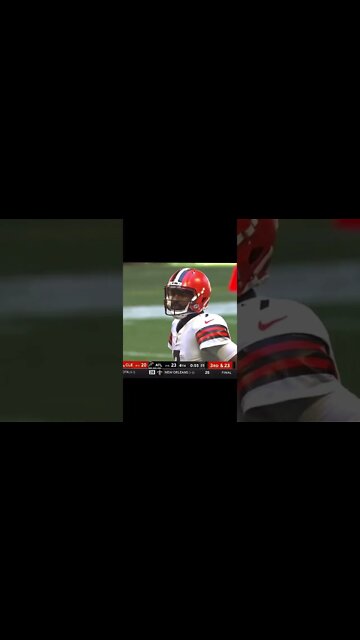 FALCONS GAME WINNING INT VS. BROWNS