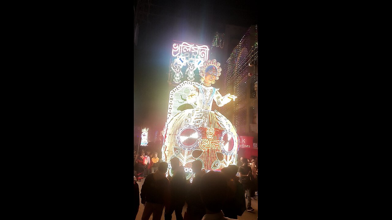 #Chandannagar #Light on #Jagadhatri #puja