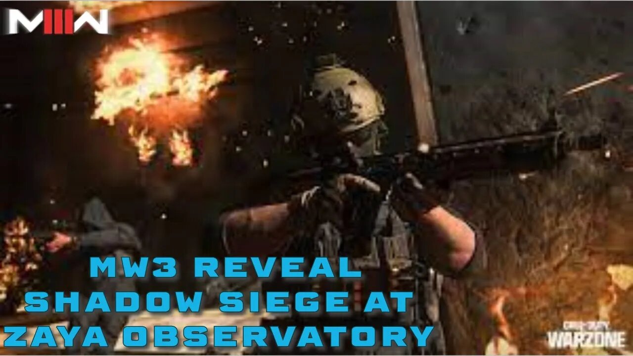 Warzone Event MW3 Reveal: Everything You Need to Know about Shadow Siege at Zaya Observatory