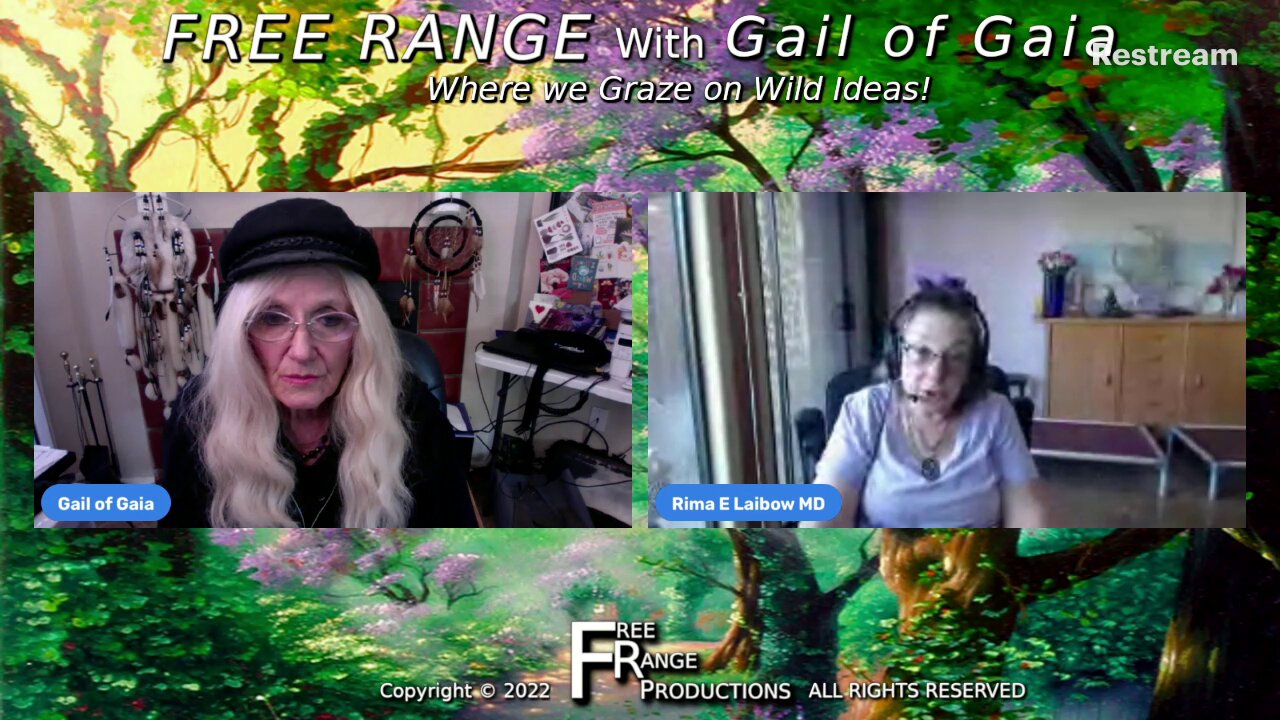 "Regain Your Health With Drug Free Tech" with Dr Rima Laibow and Gail of Gaia on FREE RANGE