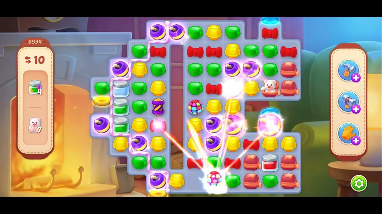 Playrix Homescapes Gameplay Walkthrough Level 6934