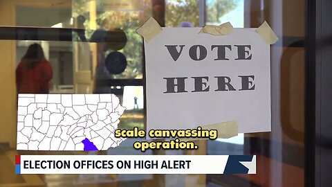 A Large Scale Canvassing Operation dumping Large amounts of Ballots In PA