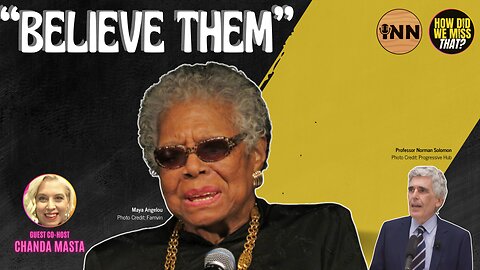 We Are the Baddies! US Elected Officials Are the WORST: Listen to Maya Angelou | @GetIndieNews