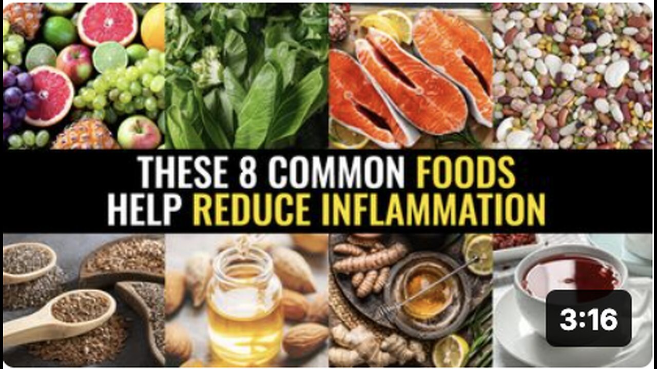 These 8 common foods help reduce inflammation