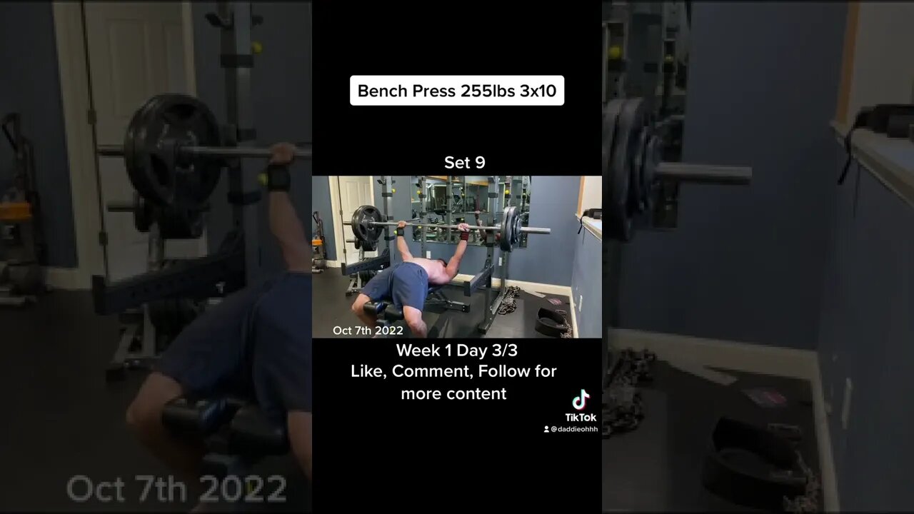 Bench press / road past 315lb