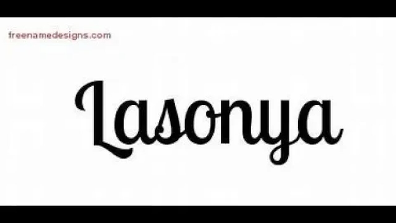 THE BIBLE TALK SHOW PRESENTS #31 LASONYA WHAT DOES YOUR NAME MEAN