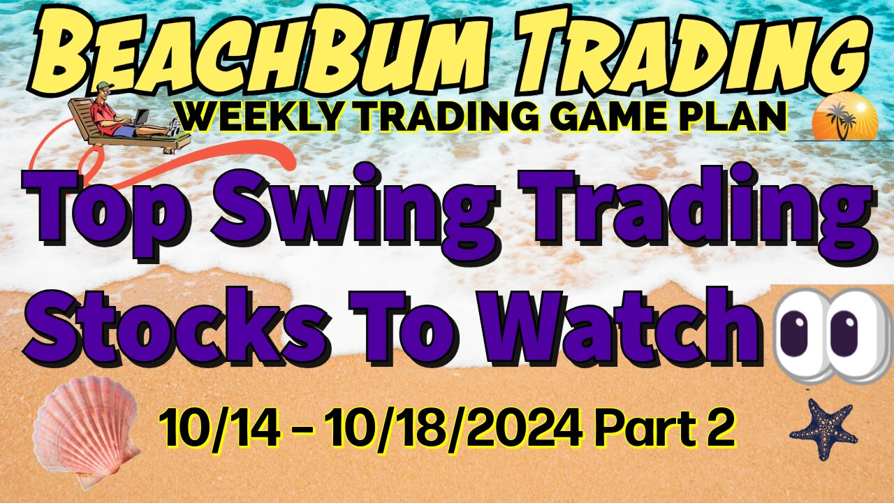 Top Swing Trading Stocks to Watch 👀 | 10/14 – 10/18/24 | PERI SSTK CONY BA MRNA INTC SIRI & More