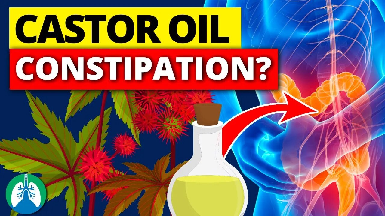 Take Castor Oil to Help with Digestion and Relieve Constipation ❗