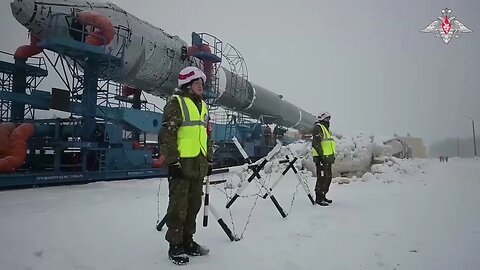 Mod Russia: ⚡️ Russian Aerospace Forces launch Soyuz-2.1v rocket carrier from Plesetsk Cosmodrome.