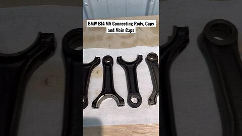 BMW E34 M5 Connecting Rods, Caps and Main Caps #bmw #automobile #mechanic #car #bmwe34 #bmwm5