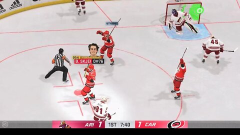 NHL 22 Hurricanes Season