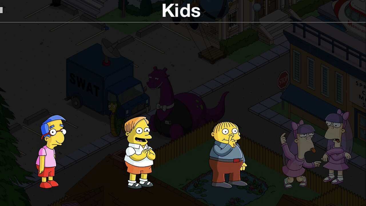 Simpsons Tapped Out Character Reviews #9: Kids, Part 2 - The Pre-Teen Aged Batch