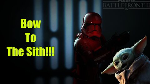 The Sith Trooper Experience: Star Wars Battlefront 2