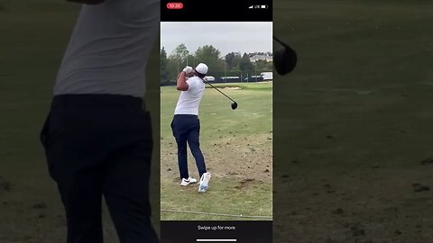 Brooks Koepka destroys a drive at LIV Golf! #brookskoepka #tomgillisgolf #livgolf