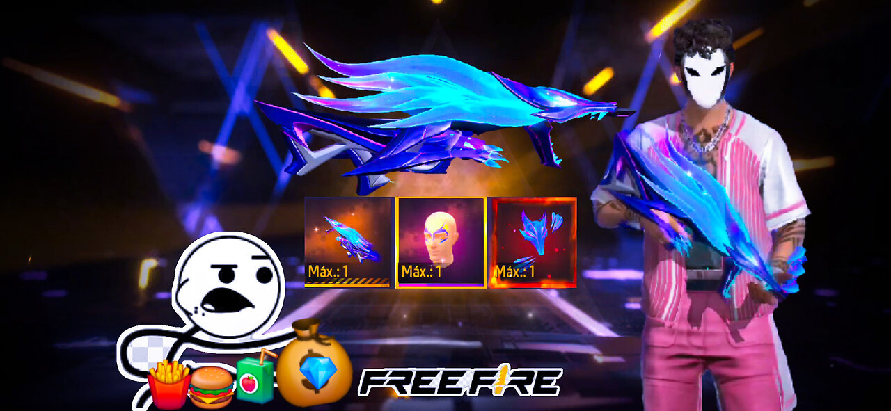 Gastando [💎1500 Diamantes] En La Luck Royale ✨️ Aug [Aulladora Boreal].. #freefire #short #garena