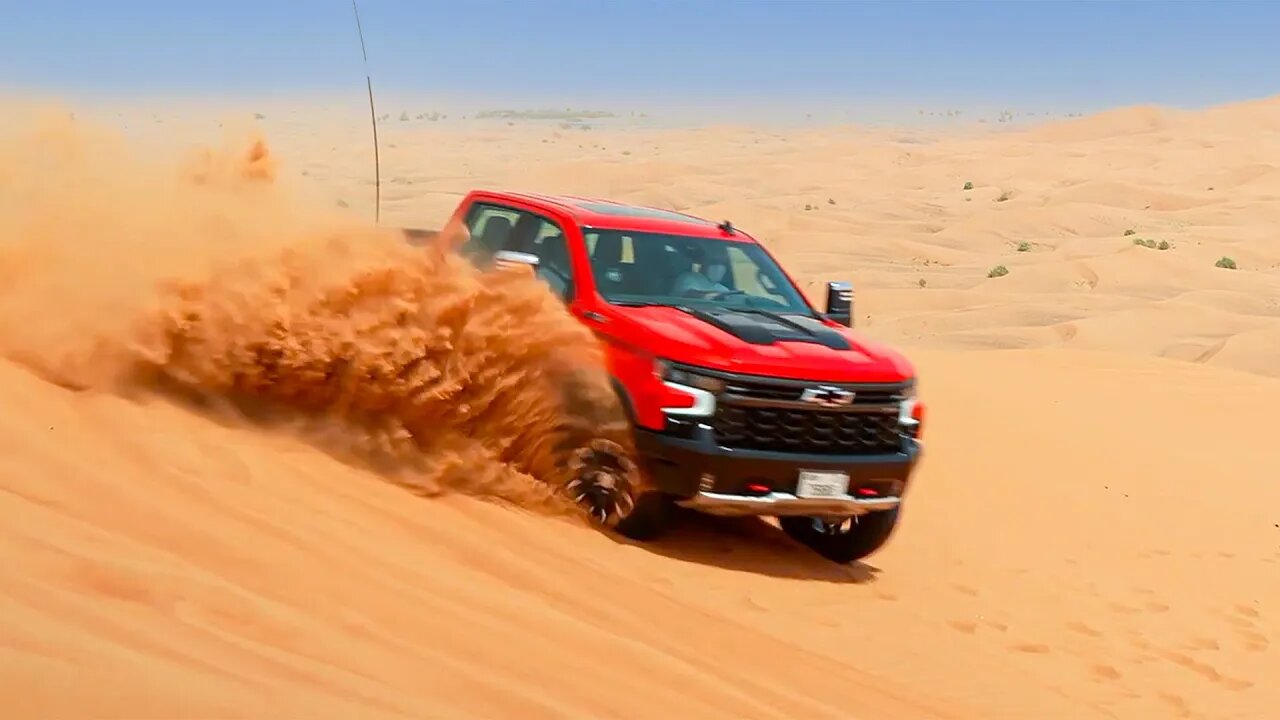 Chevrolet SILVERADO ZR2 IN THE DESERT