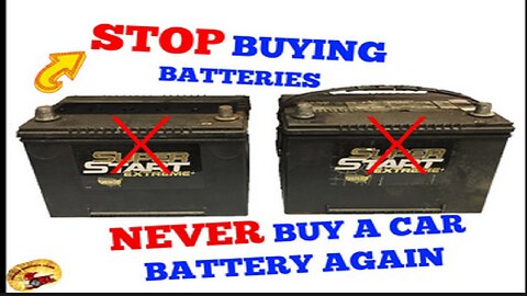 How To RENEW CAR & TRUCK Batteries at Home & SAVE BIG MONEY DO THIS!