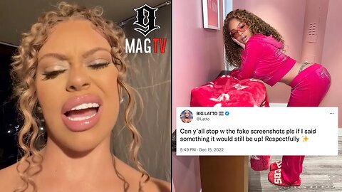 Latto Is Fed Up With Trolls Using Fake Screenshots Changing Her Comments! 😡