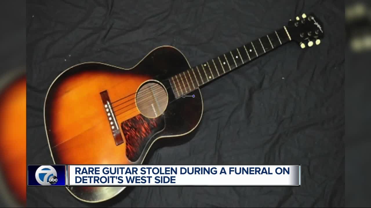 Rare guitar made during The Great Depression stolen from man's car