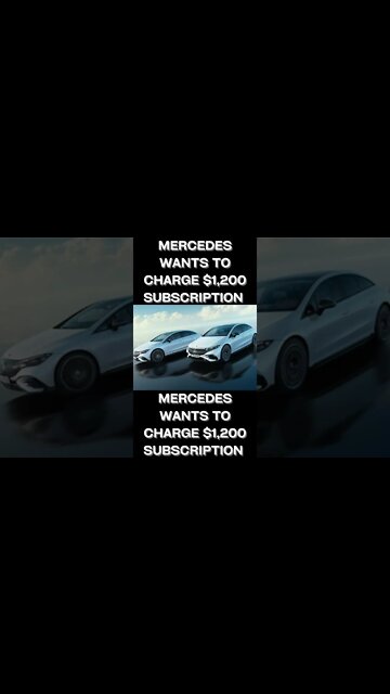 Mercedes Wants To Charge $1,200 Subscription To Unlock Quicker EV Performance