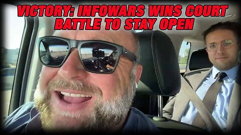 VICTORY: INFOWARS WINS COURT BATTLE TO STAY OPEN