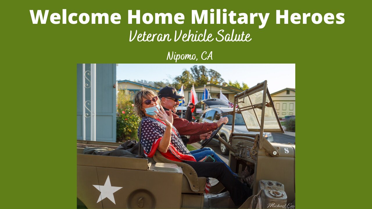 Veteran Vehicle Salute - Nipomo