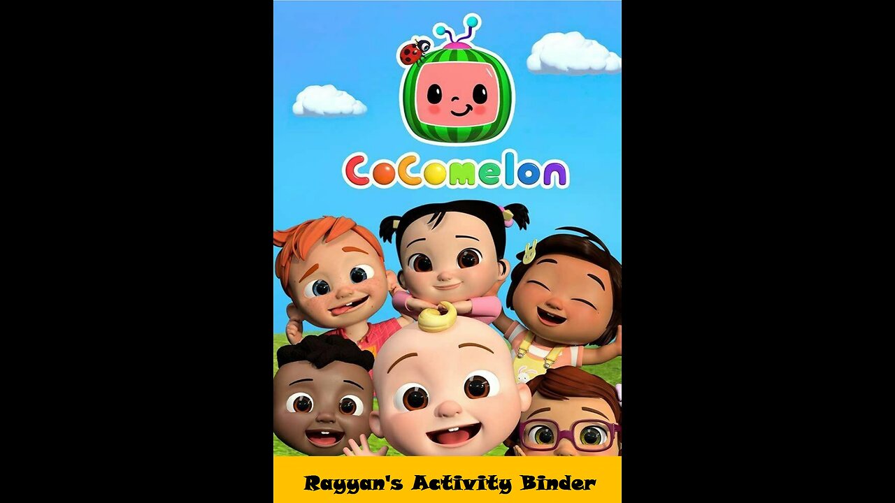 Cocomelon Busy Binder for kids Age 3-5