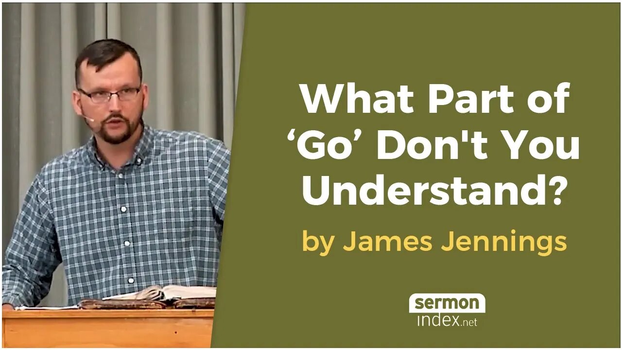 What Part of 'Go' Don't You Understand by James Jennings