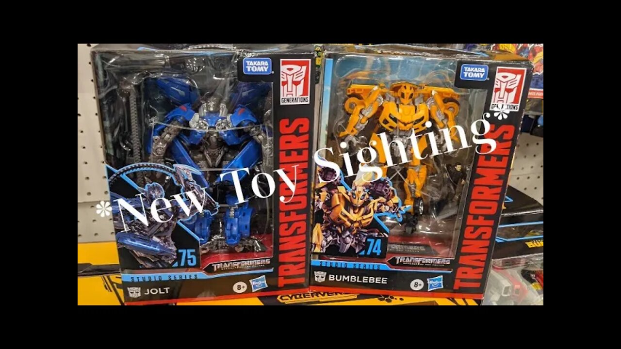 Studio Series Bumblebee with Sam(#74) & Jolt (#75), & World's Collide *Rodimusbill New Toy Sighting*